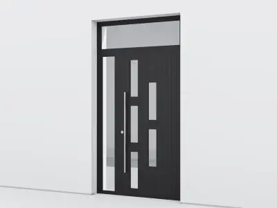 Aluminium door 230 3D model