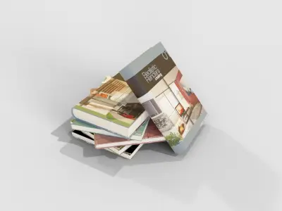 Architectural Books 3D model 3D model