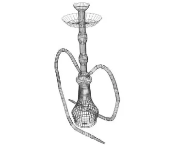 Shisha hookah 3D model
