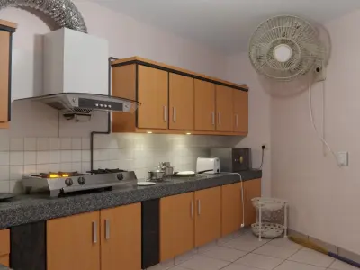 Kitchen Interior 3D model