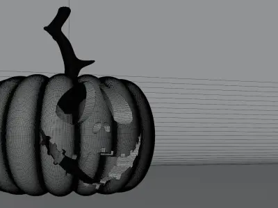 3D Pumpkin 3D model