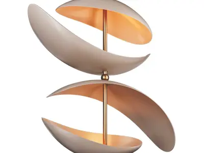 Selene Pendant Lamp 01 3D model