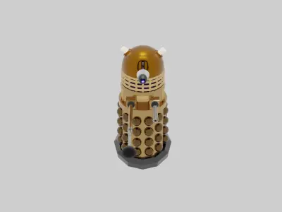 dalek Low-poly 3D model