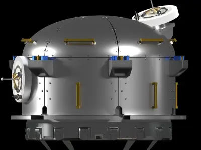 NanoRacks Bishop airlock 3D model