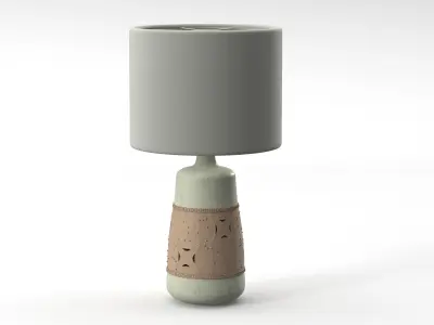 Coastal Cast Table Lamp 3D model