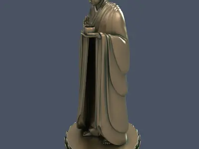 Buddha statue 3D model