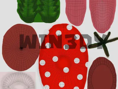 Piranha flower 3D model