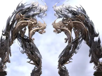 Dantes Ghost army swarm grand 3D model