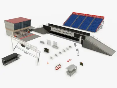  Race Track Construction Kit 