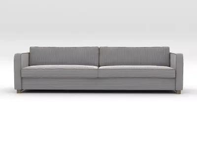 divan sofa Low-poly 3D model