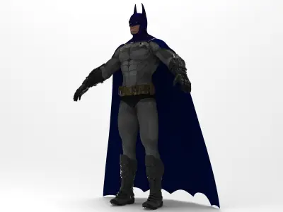 Batman costume 3D model