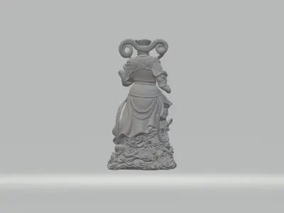 Four Heavenly Kings 3D print model
