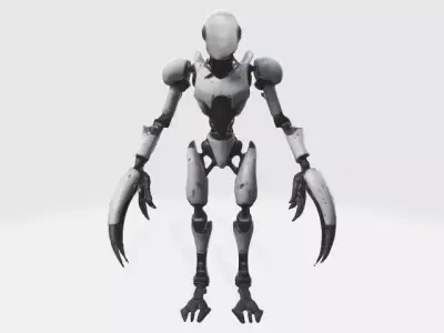 Assassin robot 3D model