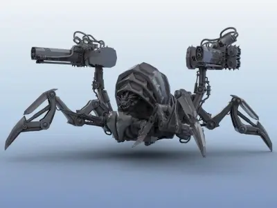 Robot Spider 3D model