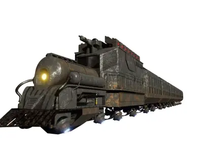Nuclear Train Model  3D model