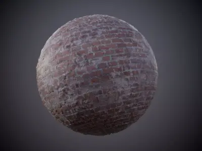 Brick Wall Grunge Seamless PBR Texture Texture