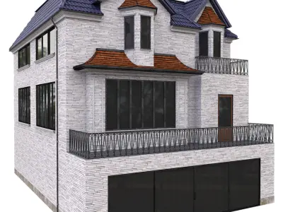 Classic Building 3D model