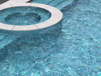 SWIMMING POOL NO112 A 3D model