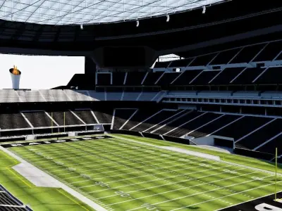 Allegiant Stadium - Las Vegas Raiders USA 3D model
