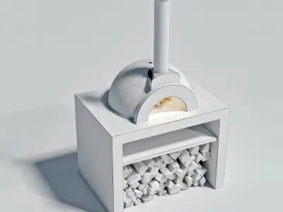 Pompeian BBQ 3D model