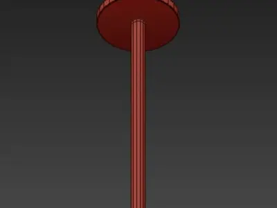 Sabine Chandelier by Wildwood 3D model