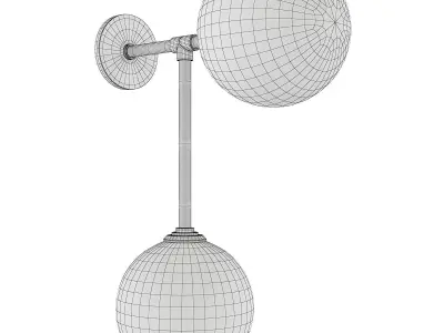 Mitzi Ashleigh Wall Sconce Low-poly 3D model