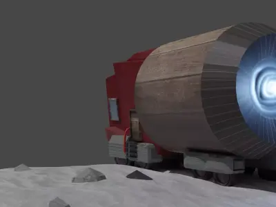 Fantasy Mobile Reactor only model 3D model
