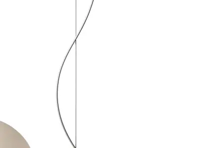 Fluid Pendant Lamp 3D model