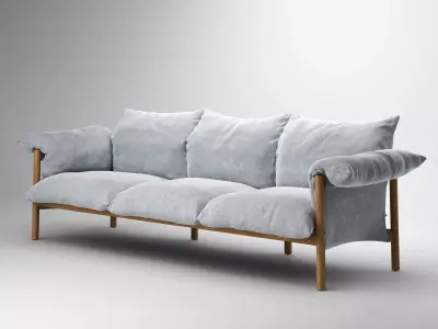 Wilfred Sofa 264 3D model