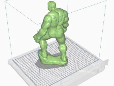 Hulk figure avanger 3D print model