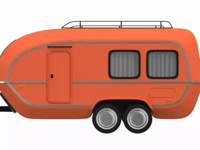 Caravan 03 3D model