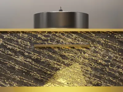 Modern Sink 3D model