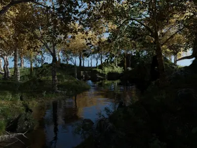 Forest Scene 2 3D model