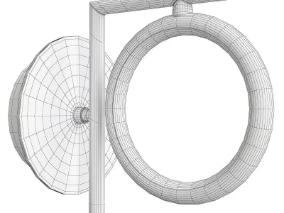Mantra 6595 Low-poly 3D model
