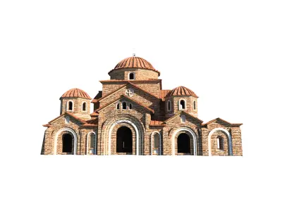 Greek Orthodox Church Concept 3D model