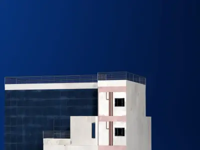 Old Office Building 3D model