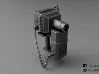 Alien Isolation Motion Tracker Scanner for Cosplay 3D print model