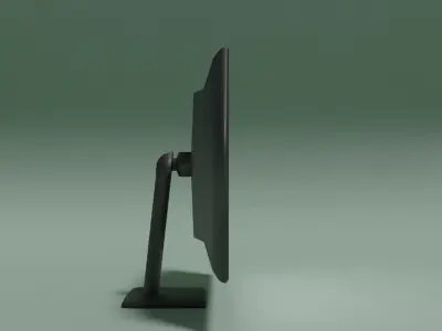 3D Computer Screen LOW POLY Game Ready Low-poly 3D model