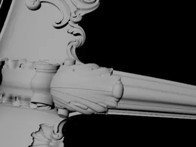  TOILET TABLE 3D model