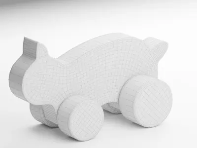 Wooden Toys 3D model