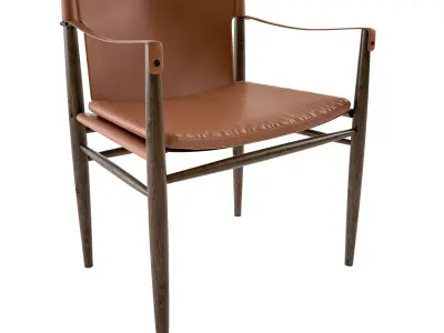 Trussardi Casa Saddle Chair 3D model