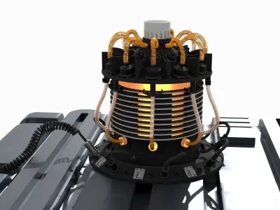 Fusion Furnace - Live size prop V2 3D print model