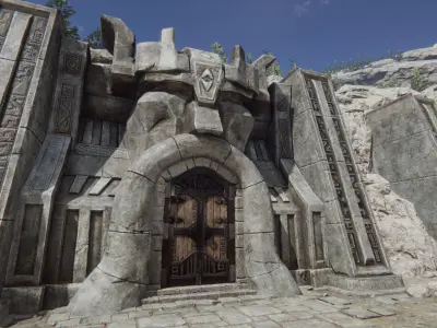 Dwarven Expedition Pack Low-poly 3D model