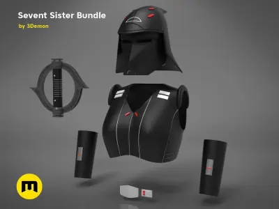 Seventh Sister Bundle 3D print model