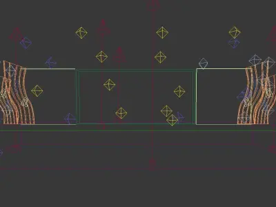 Concert party carnival stage 26 3D model