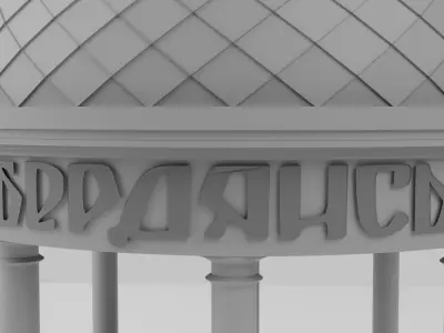 Berdyansk gazebo 3D print model