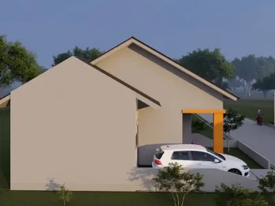 3d House type 54  3D print model