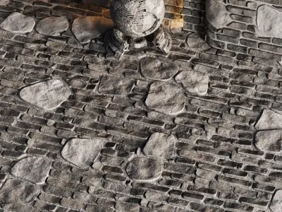 H88 Slate Stone - PBR - 4K - Seamless Texture