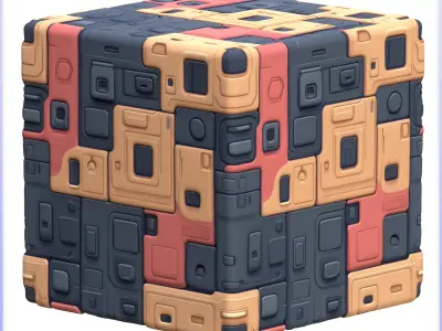 SciFi Seamless Texture Texture 10