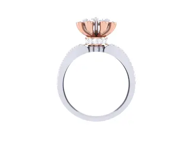  Women Ring MTL 3dm STL OBJ FBX Details 3D print model 54